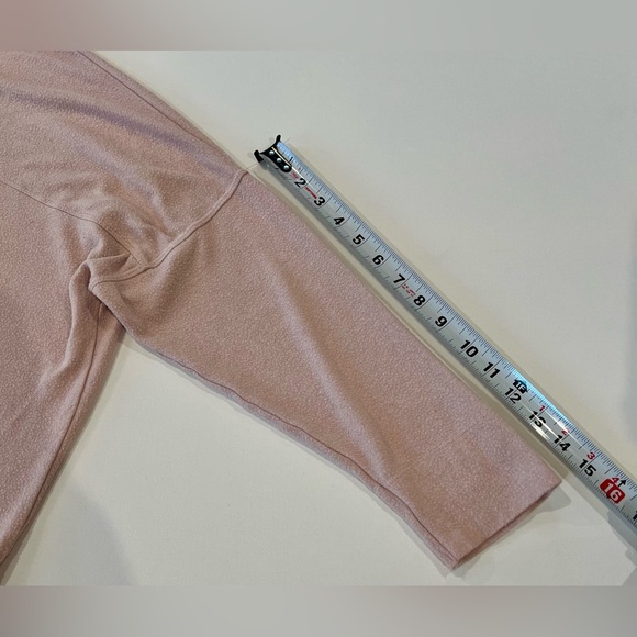 aerie Sweater Batwing Pullover Light Blush Pink Size Large - Picture 10 of 15